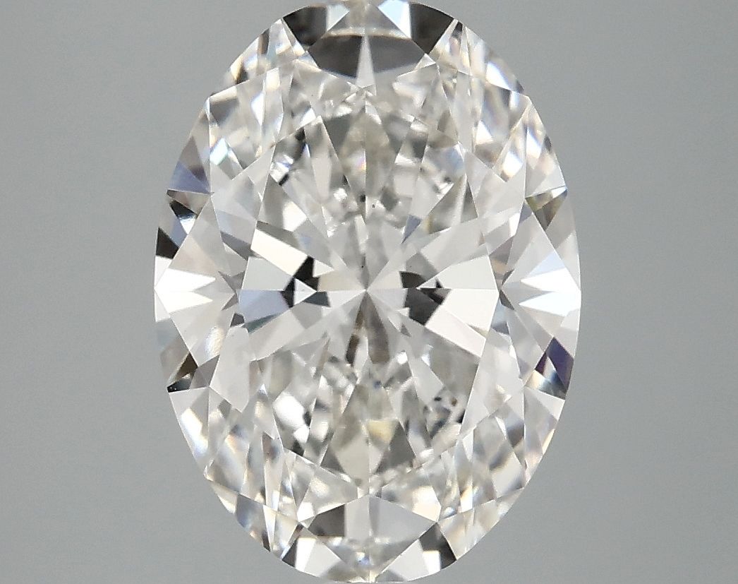 3.84 ct. oval Lab Grown Diamond front image