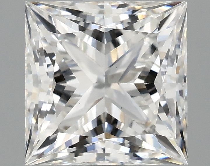 2.10 ct. princess Lab Grown Diamond front image