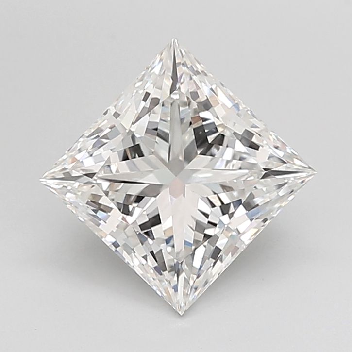 3.09 ct. princess Lab Grown Diamond front image