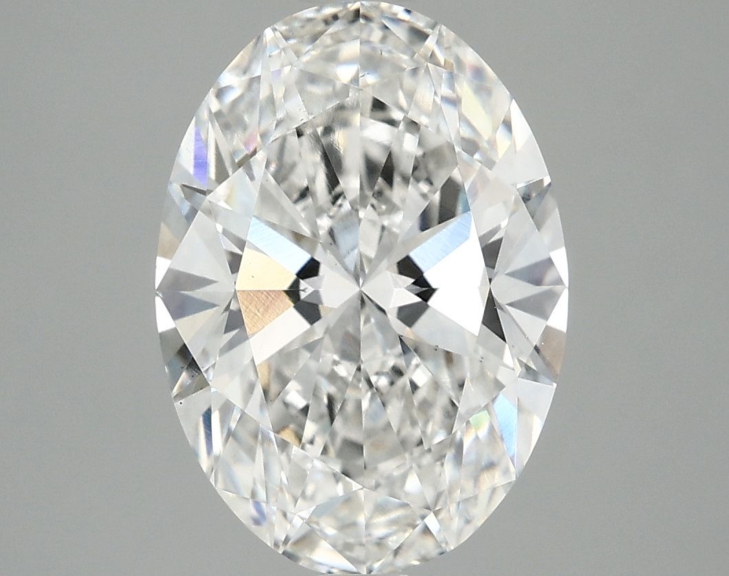 3.89 ct. oval Lab Grown Diamond front image