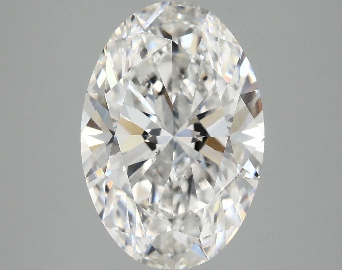 4.08 ct. oval Lab Grown Diamond front image
