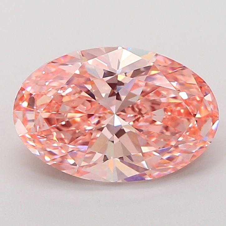 5.01 ct. oval Lab Grown Diamond front image