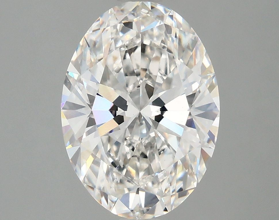 2.87 ct. oval Lab Grown Diamond front image