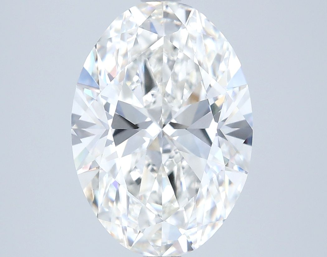 3.74 ct. oval Lab Grown Diamond front image