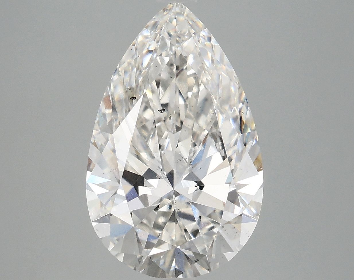 4.06 ct. pear Lab Grown Diamond front image