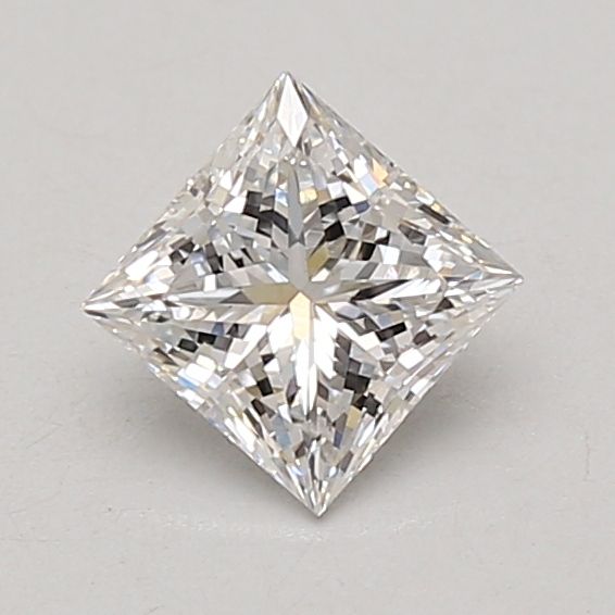 0.81 ct. princess Lab Grown Diamond front image