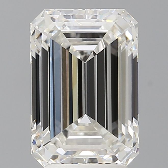 3.90 ct. emerald Lab Grown Diamond front image