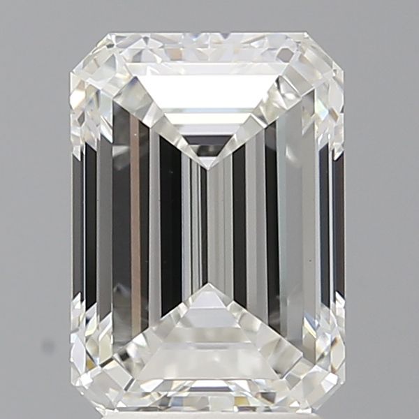 3.07 ct. emerald Lab Grown Diamond front image