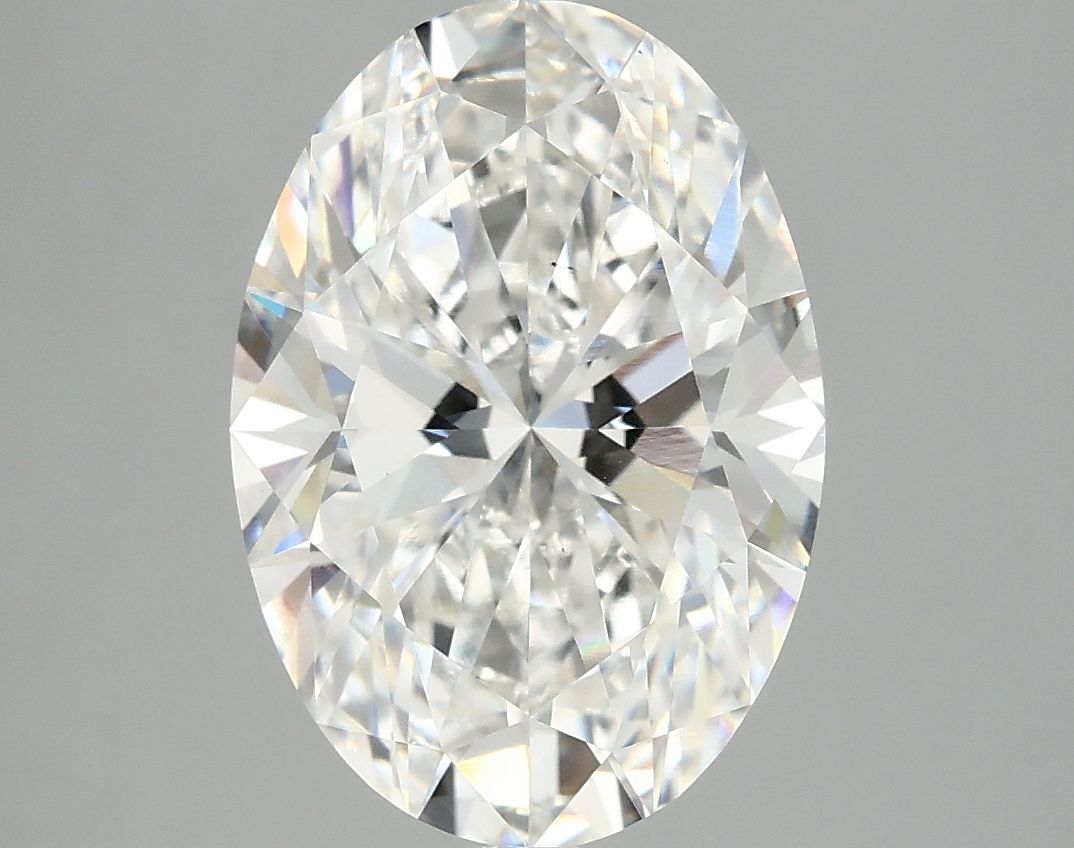 3.92 ct. oval Lab Grown Diamond front image