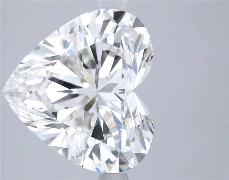 6.14 ct. heart Lab Grown Diamond front image