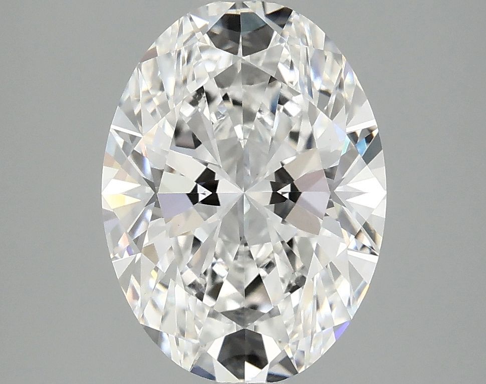 3.10 ct. oval Lab Grown Diamond front image