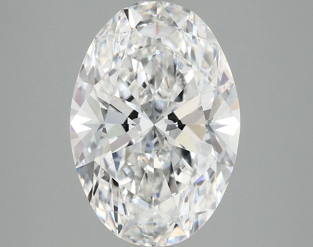 4.05 ct. oval Lab Grown Diamond front image