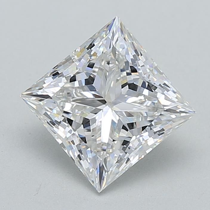 3.02 carat f VS1 EX Cut IGI princess diamond