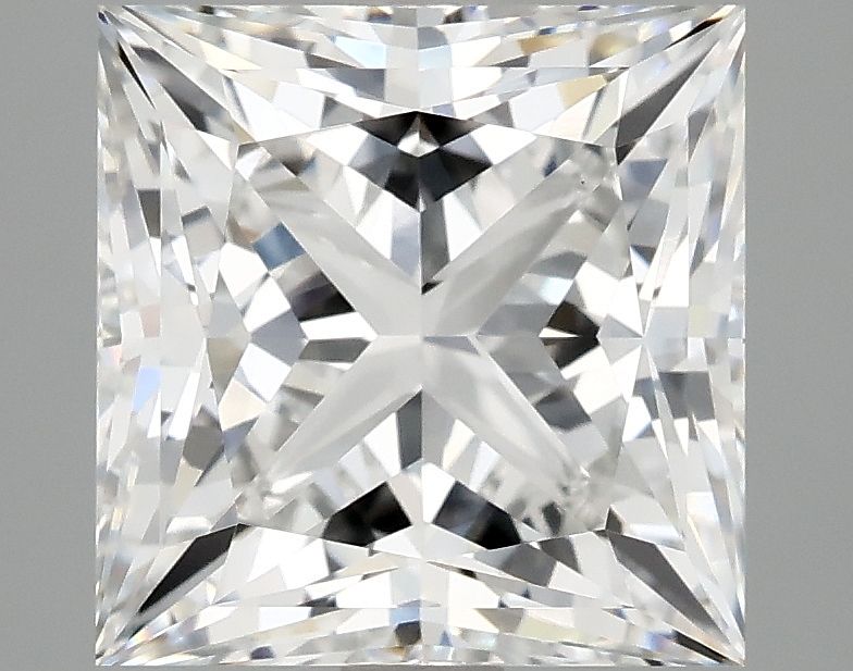 4.25 ct. princess Lab Grown Diamond front image