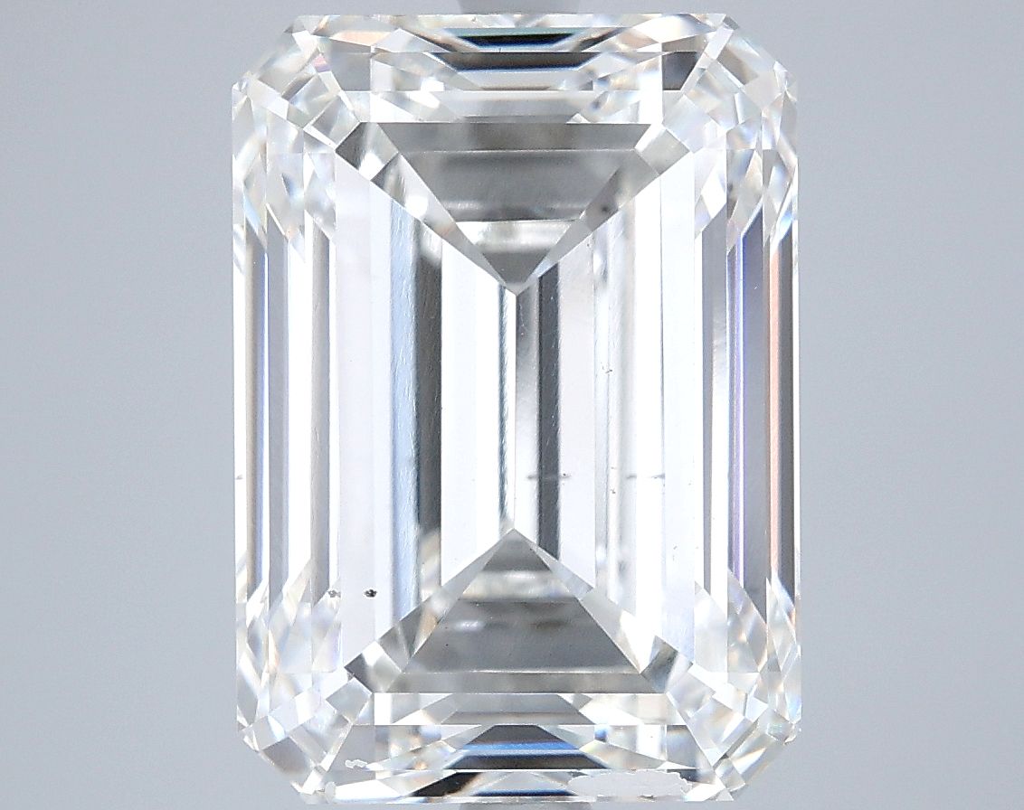 8.05 ct. emerald Lab Grown Diamond front image