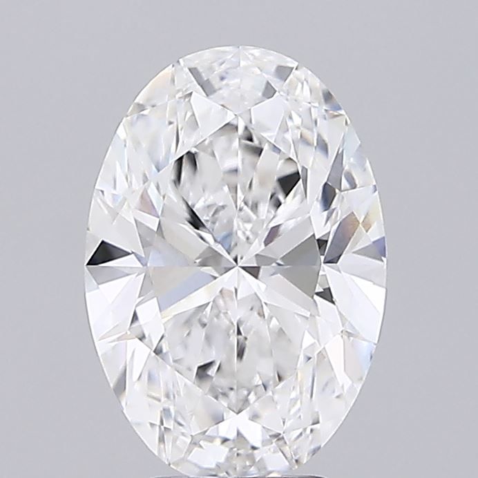 4.02 ct. oval Lab Grown Diamond front image