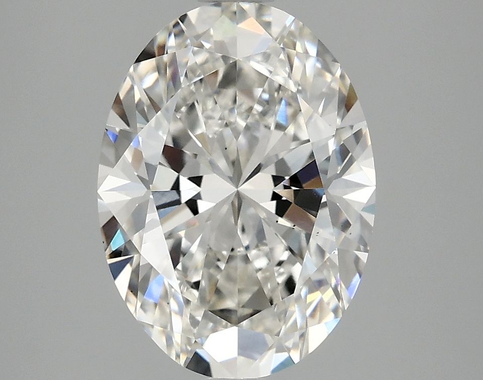 3.02 ct. oval Lab Grown Diamond front image
