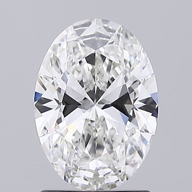 1.56 ct. oval Lab Grown Diamond front image