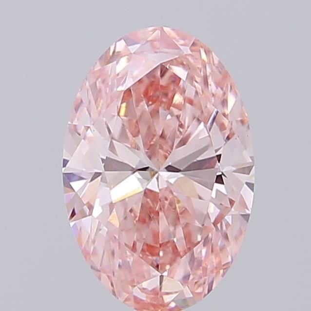2.05 ct. oval Lab Grown Diamond front image