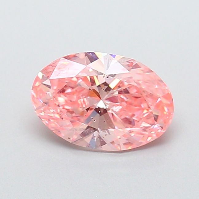 OVAL 1.6ct Fancy Vivid Pink SI1 – VG VG STG