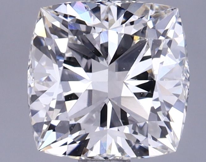 1.42 ct lab-grown Cushion brilliant Diamond