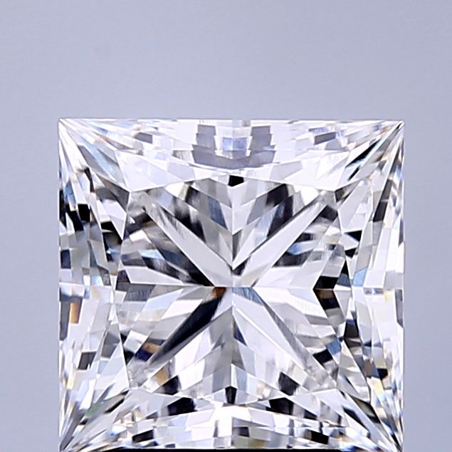 4.03 ct. princess Lab Grown Diamond front image