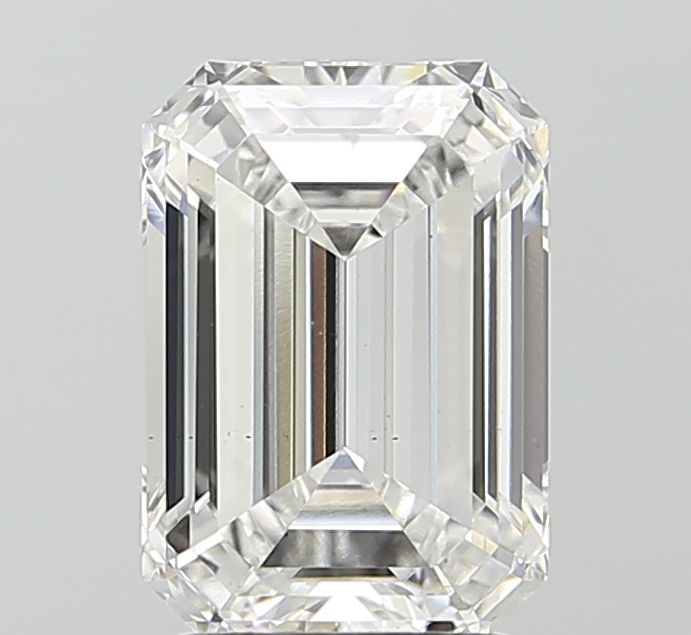 3.21 ct. emerald Lab Grown Diamond front image