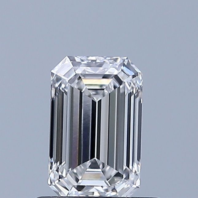 0.65 ct. emerald Lab Grown Diamond front image