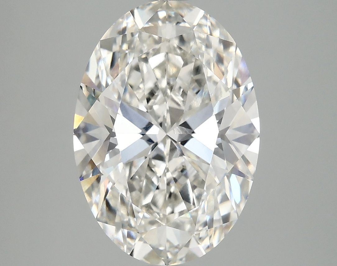 4.05 ct. oval Lab Grown Diamond front image