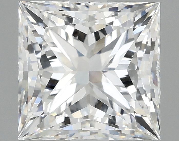 2.09 ct. princess Lab Grown Diamond front image