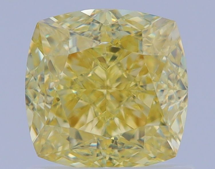 1.24 Carat Cushion brilliant Diamond Fancy Yellow VS1