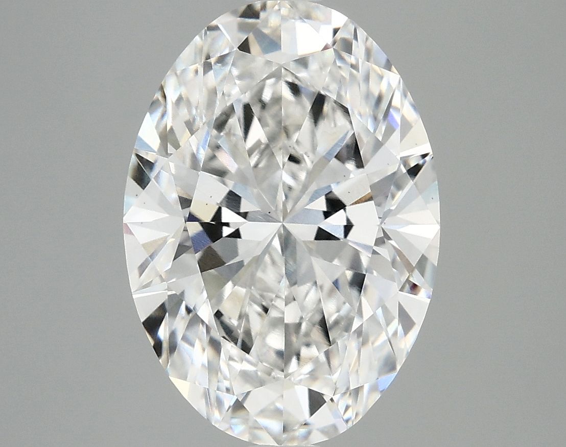 4.09 ct. oval Lab Grown Diamond front image