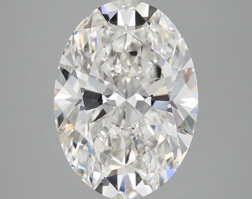 4.02 ct. oval Lab Grown Diamond front image