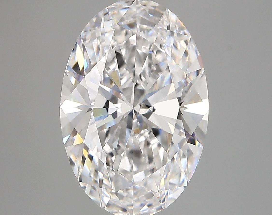 3.86 ct. oval Lab Grown Diamond front image