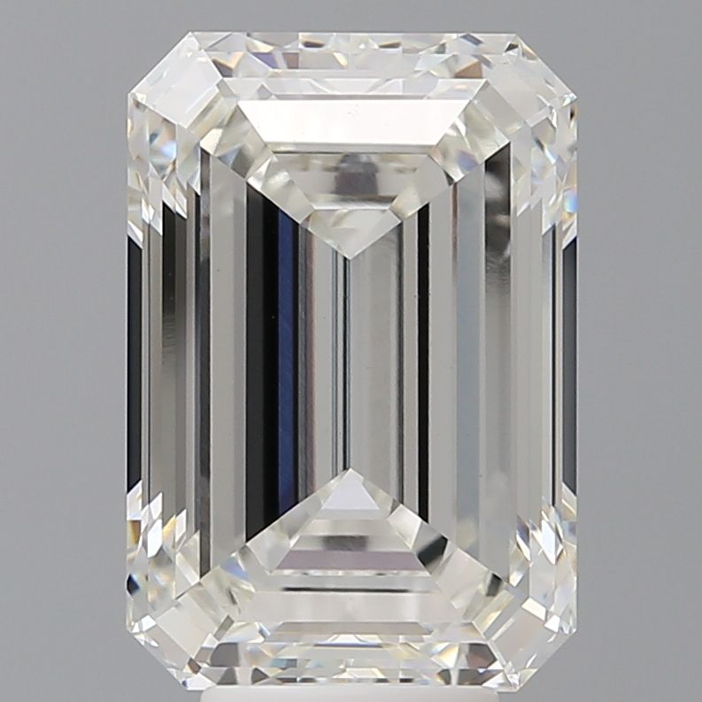 7.10 ct. emerald Lab Grown Diamond front image