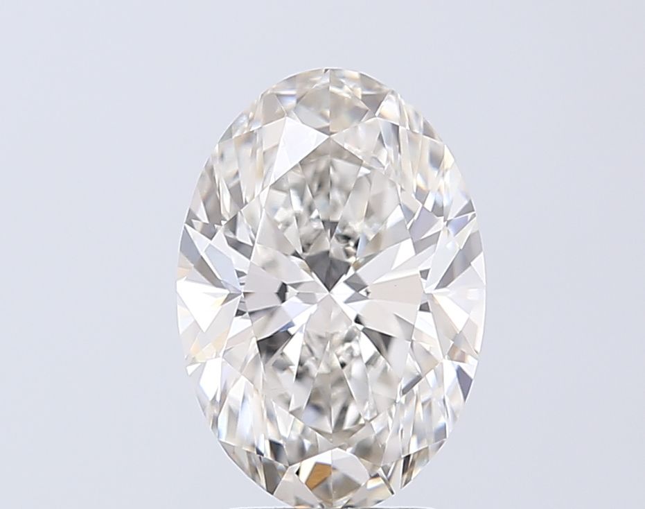 3.10 ct. oval Lab Grown Diamond front image