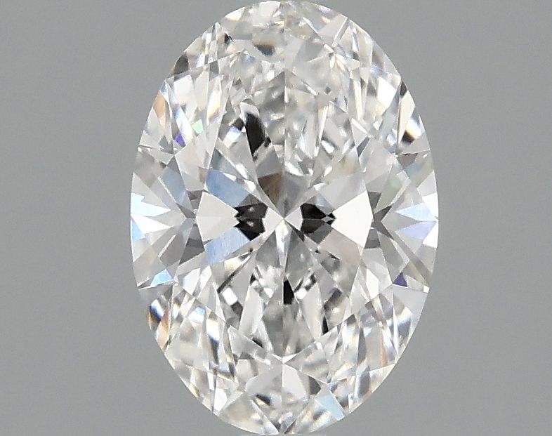 1.38 ct. oval Lab Grown Diamond front image