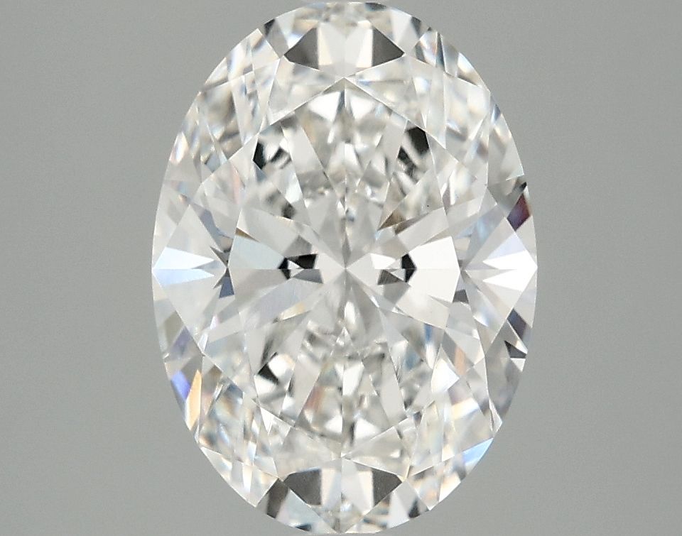 3.01 ct. oval Lab Grown Diamond front image