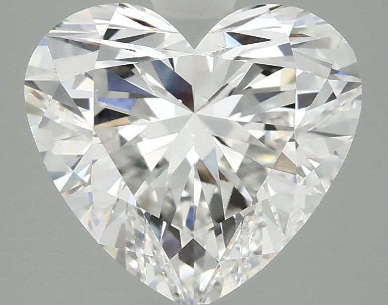 3.08 carat e VS2 EX Cut IGI heart diamond