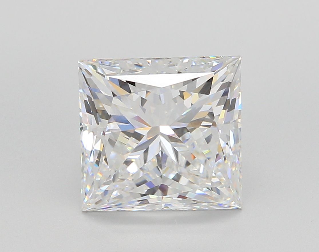 4.06 ct. princess Lab Grown Diamond front image