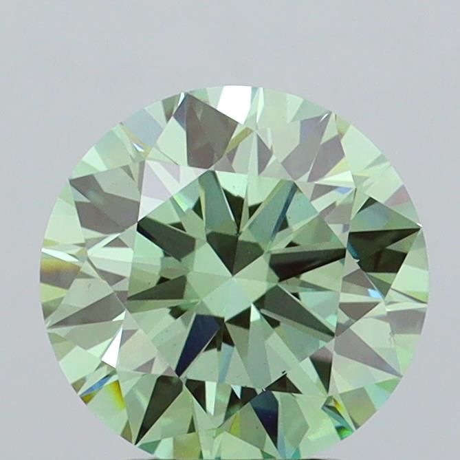 2.54 ct. round Lab Grown Diamond front image