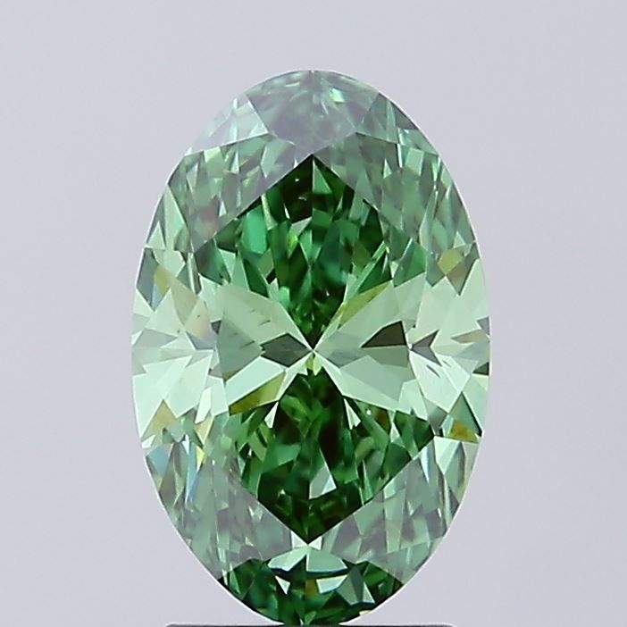 2.02 ct. oval Lab Grown Diamond front image