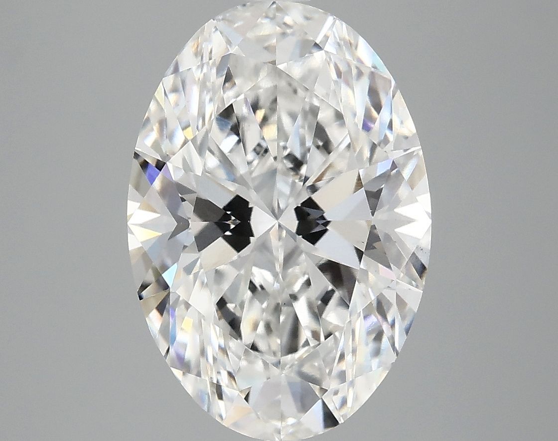 4.07 ct. oval Lab Grown Diamond front image