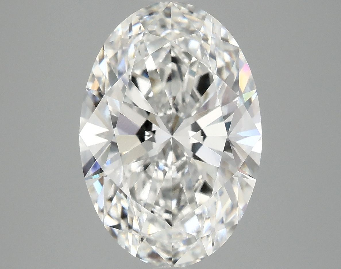 4.10 ct. oval Lab Grown Diamond front image