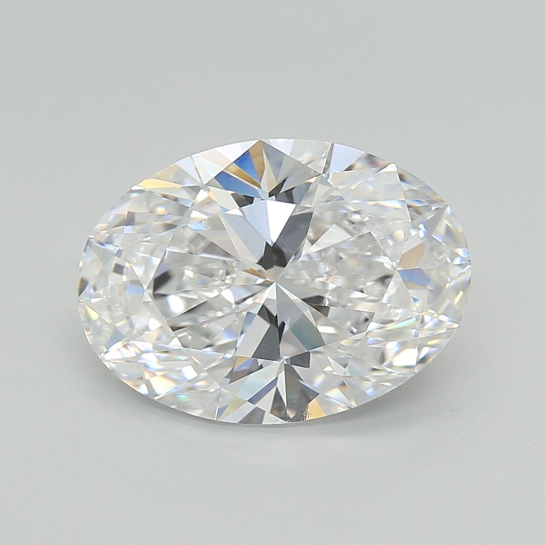 4.06 ct. oval Lab Grown Diamond front image