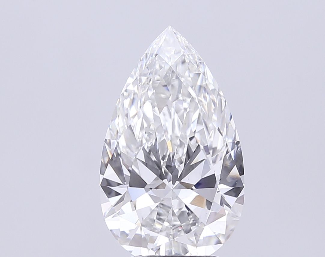 4.07 ct. pear Lab Grown Diamond front image