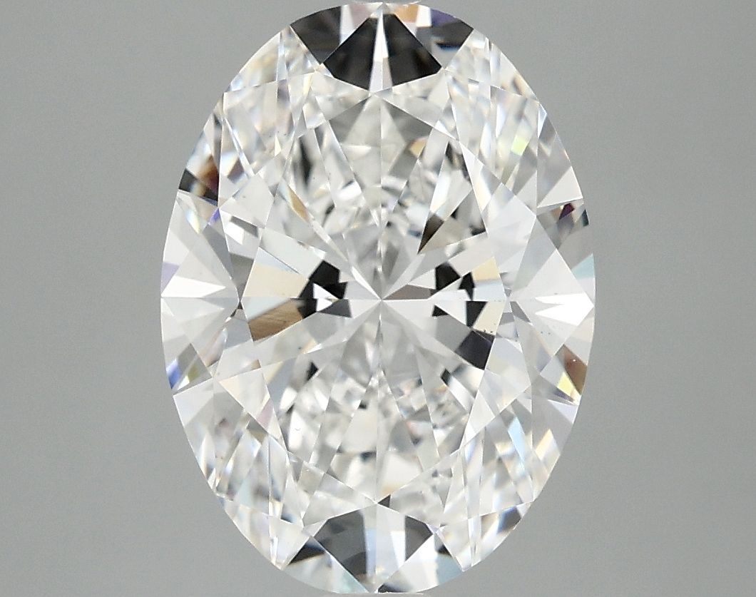 4.08 ct. oval Lab Grown Diamond front image