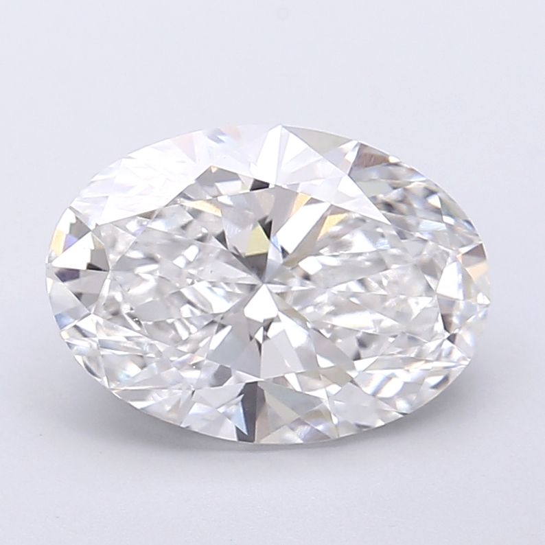 3.01 ct. oval Lab Grown Diamond front image