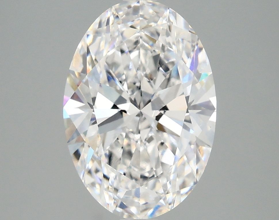 2.82 ct. oval Lab Grown Diamond front image