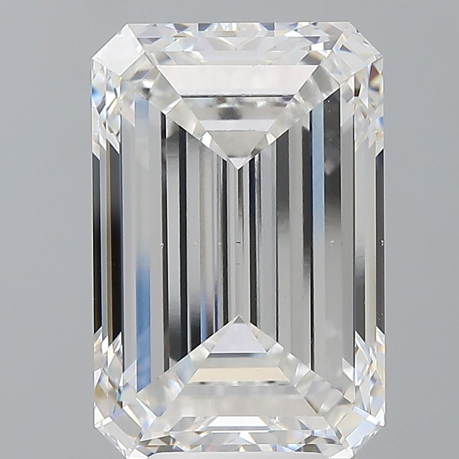 7.48 ct. emerald Lab Grown Diamond front image